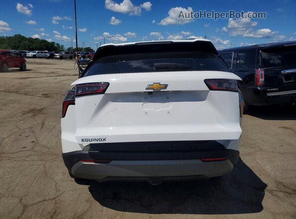 3GNAXHEG6SL119415 2025 CHEVROLET EQUINOX White Vista trasera