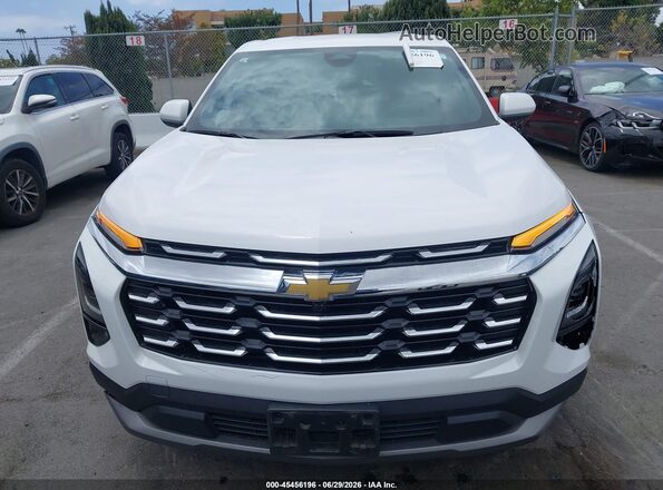 3GNAXHEG6SL243801 2025 CHEVROLET EQUINOX Белый Вид щитка приборов