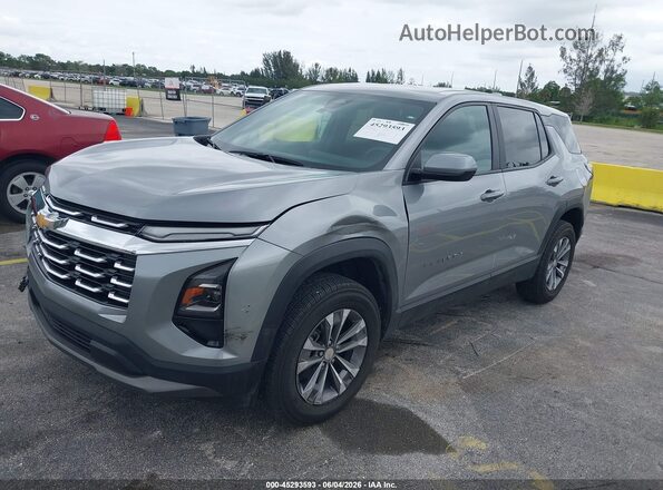 3GNAXHEG6TL143568 2026 CHEVROLET EQUINOX Серый Передняя левая четверть