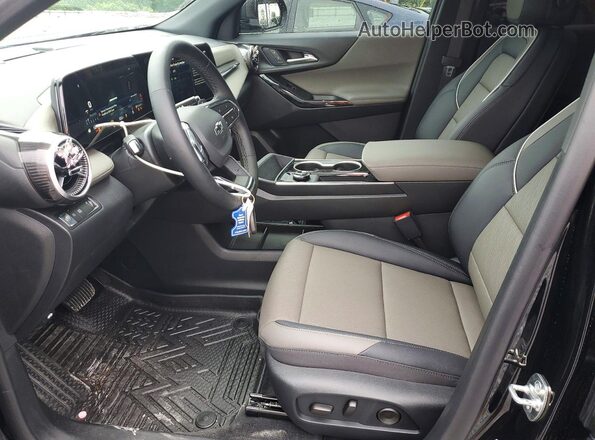 3GNAXHEG6TL449802 2026 CHEVROLET EQUINOX Black Front interior view
