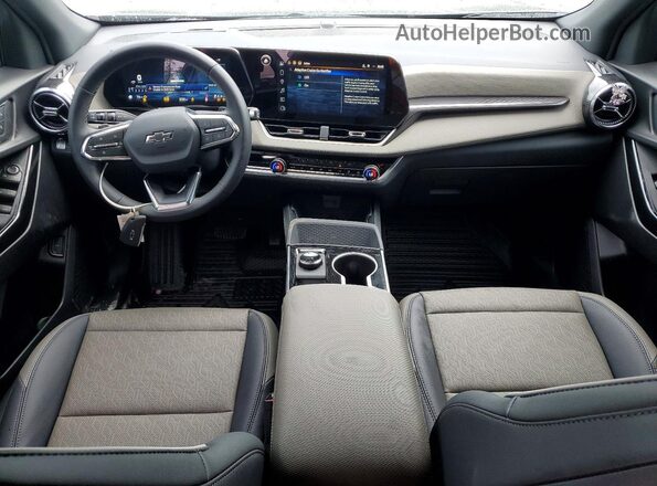 3GNAXHEG6TL449802 2026 CHEVROLET EQUINOX Black Dashboard view