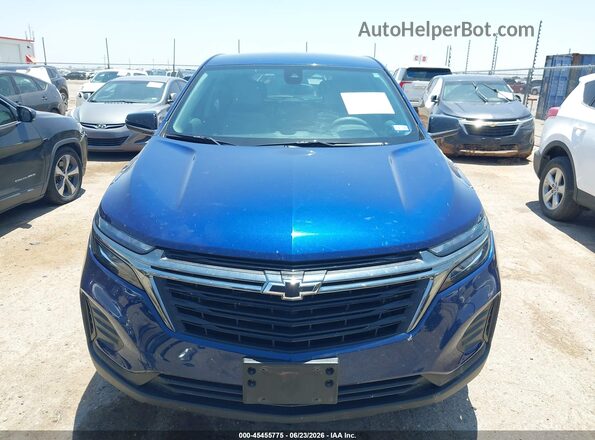 3GNAXHEG7PL130687 2023 CHEVROLET EQUINOX Dark Blue Вид задней части салона