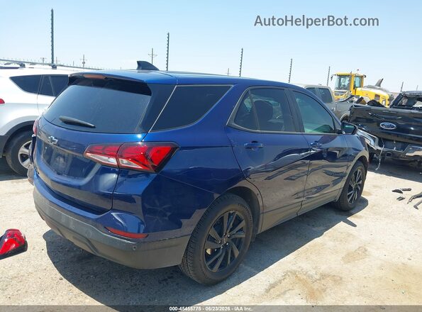 3GNAXHEG7PL130687 2023 CHEVROLET EQUINOX Dark Blue Задняя правая четверть