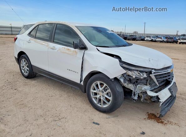 3GNAXHEG7RL146844 2024 CHEVROLET EQUINOX White Передня права чверть