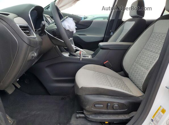 3GNAXHEG7RL146844 2024 CHEVROLET EQUINOX White Вид салону спереду