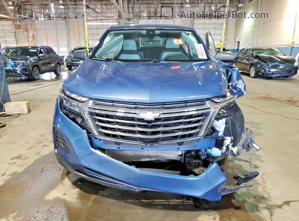 3GNAXHEG7RL206055 2024 CHEVROLET EQUINOX Синий Вид спереди