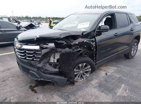 3GNAXHEG7SL100257 2025 CHEVROLET EQUINOX Black Front view