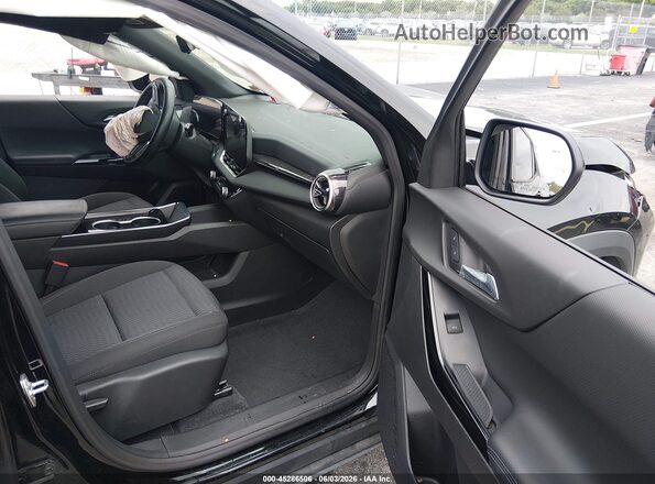 3GNAXHEG7SL100257 2025 CHEVROLET EQUINOX Black Front interior view