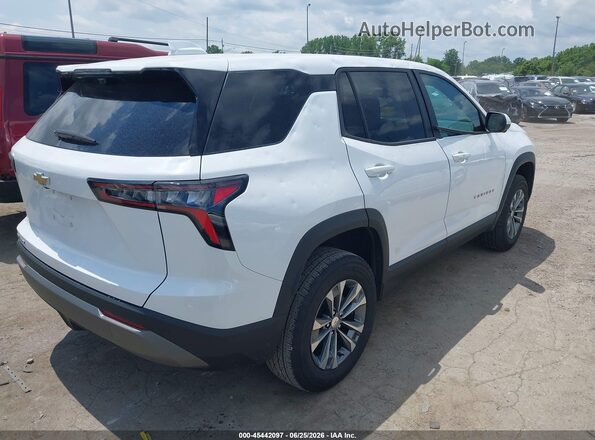 3GNAXHEG7SL115115 2025 CHEVROLET EQUINOX White Tył prawy