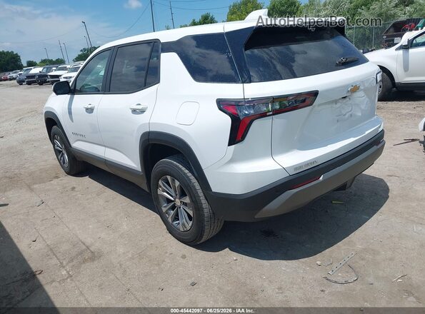 3GNAXHEG7SL115115 2025 CHEVROLET EQUINOX White Tył lewy