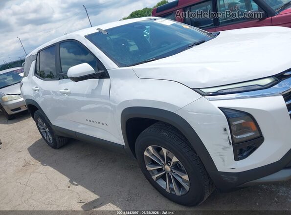 3GNAXHEG7SL115115 2025 CHEVROLET EQUINOX White Widok wnętrza z tyłu