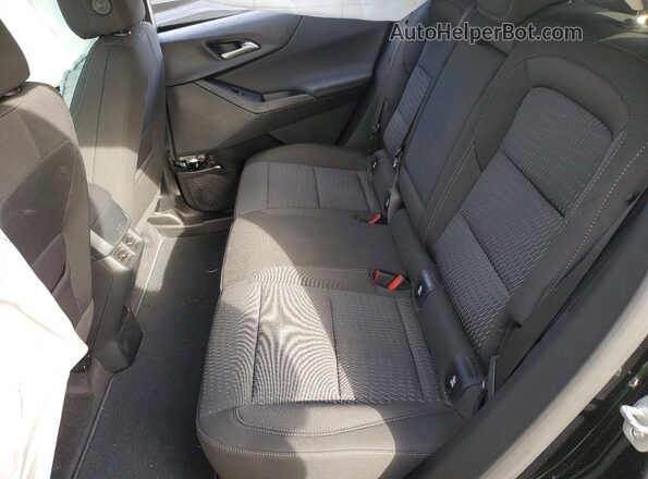 3GNAXHEG7SL191157 2025 CHEVROLET EQUINOX Black Rear seats view