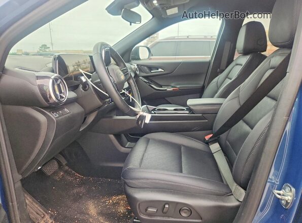 3GNAXHEG7SL257772 2025 CHEVROLET EQUINOX Blue Вид салону спереду