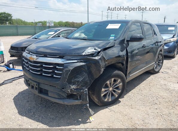 3GNAXHEG7SL299875 2025 CHEVROLET EQUINOX Black Vista tres cuartos delantera izquierda