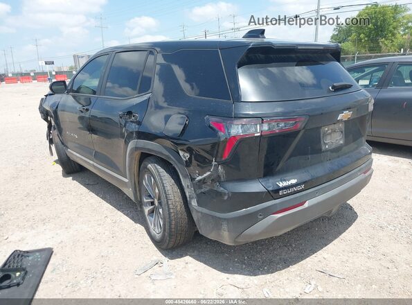 3GNAXHEG7SL299875 2025 CHEVROLET EQUINOX Black Trasero izquierdo