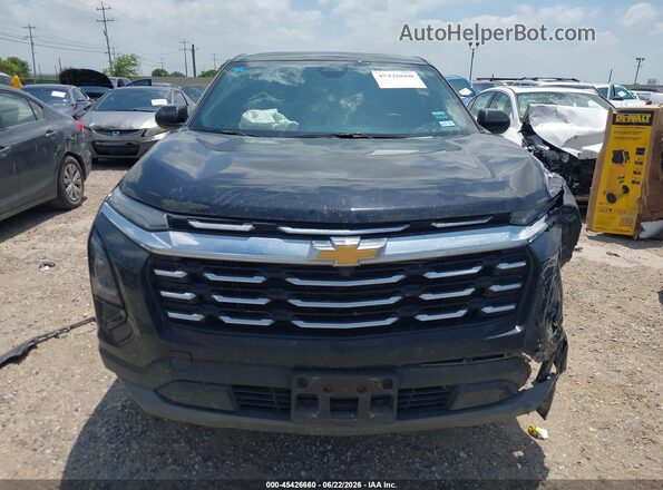 3GNAXHEG7SL299875 2025 CHEVROLET EQUINOX Black Vista del cuadro de instrumentos