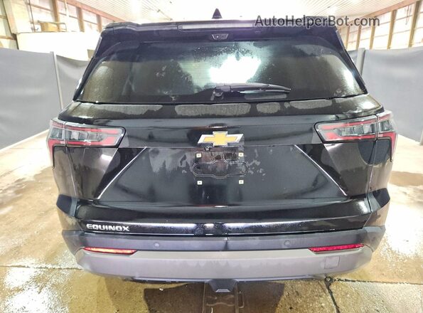 3GNAXHEG7SL312009 2025 CHEVROLET EQUINOX Black Widok z tyłu