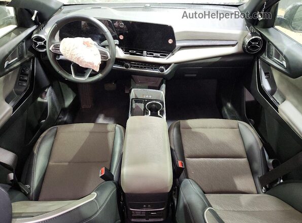 3GNAXHEG7SL312009 2025 CHEVROLET EQUINOX Black Widok deski rozdzielczej