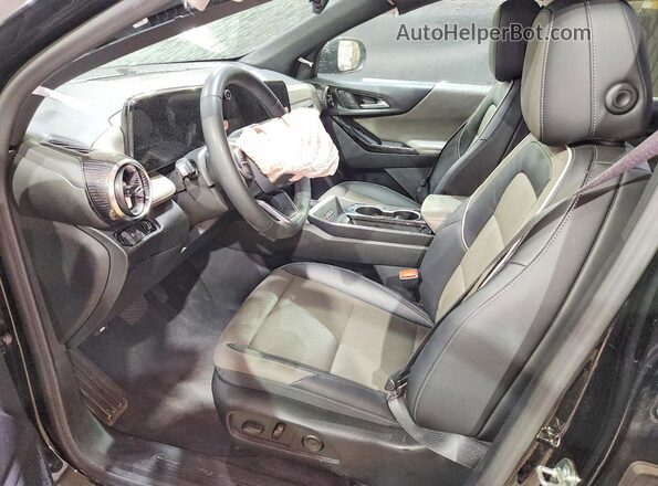 3GNAXHEG7SL312009 2025 CHEVROLET EQUINOX Black Widok wnętrza z przodu