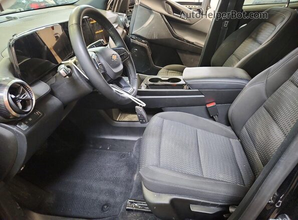 3GNAXHEG7SL313578 2025 CHEVROLET EQUINOX Black Widok wnętrza z przodu