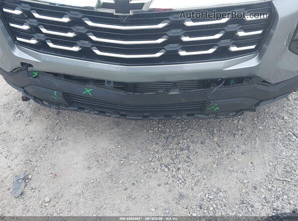 3GNAXHEG7SL325388 2025 CHEVROLET EQUINOX Silver Front view