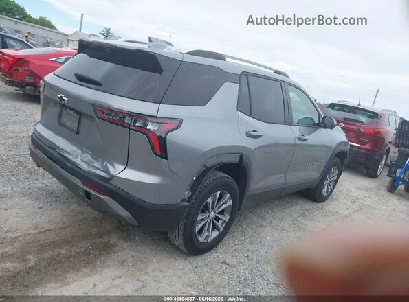 3GNAXHEG7SL325388 2025 CHEVROLET EQUINOX Silver Rear right