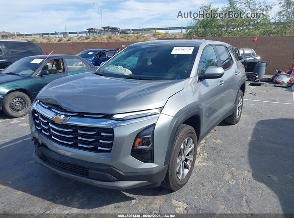 3GNAXHEG7TL146902 2026 CHEVROLET EQUINOX Gray წინა მარცხენა ხედი სამი მეოთხედიდან