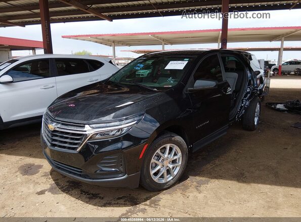 3GNAXHEG8PL215943 2023 CHEVROLET EQUINOX Black Առջևի ձախ երեք քառորդ տեսարան