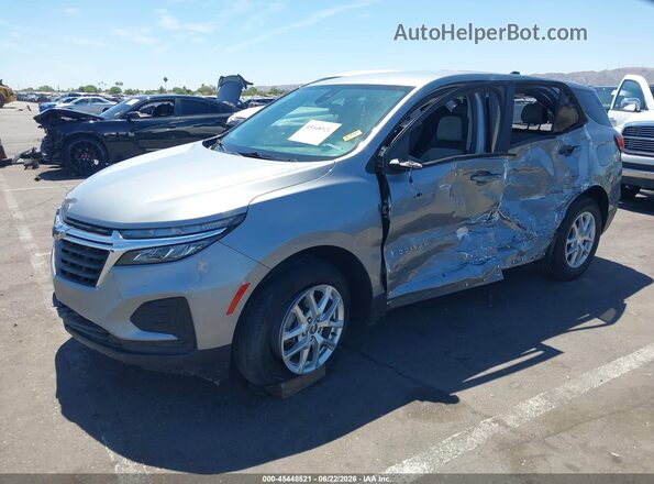 3GNAXHEG8RL175379 2024 CHEVROLET EQUINOX Silver Przód lewy