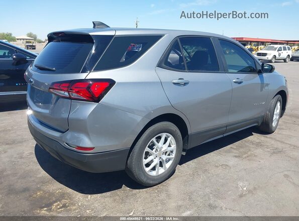 3GNAXHEG8RL175379 2024 CHEVROLET EQUINOX Silver Tył prawy