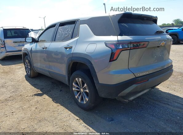 3GNAXHEG8SL168454 2025 CHEVROLET EQUINOX Silver Tył lewy