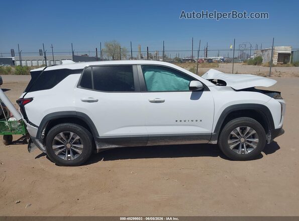 3GNAXHEG8SL176117 2025 CHEVROLET EQUINOX White 