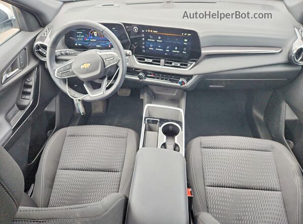 3GNAXHEG8SL231312 2025 CHEVROLET EQUINOX Белый Вид панели приборов