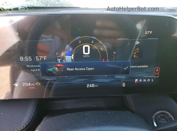 3GNAXHEG8TL386069 2026 CHEVROLET EQUINOX Turquoise Вид щитка приладів