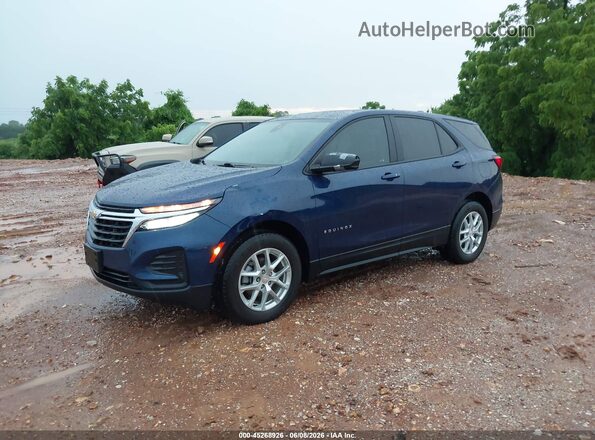 3GNAXHEG9PL101840 2023 CHEVROLET EQUINOX Blue წინა მარცხენა ხედი სამი მეოთხედიდან