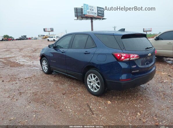 3GNAXHEG9PL101840 2023 CHEVROLET EQUINOX Blue უკანა მარცხენა