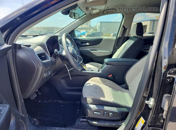 3GNAXHEGXPL157771 2023 CHEVROLET EQUINOX Black Front interior view