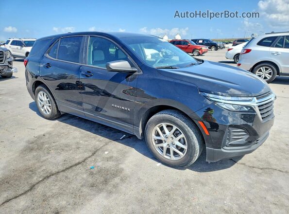 3GNAXHEGXPL157771 2023 CHEVROLET EQUINOX Black Front right