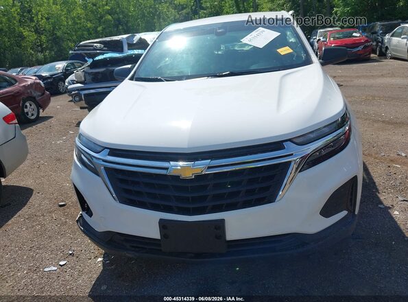 3GNAXHEGXPL170066 2023 CHEVROLET EQUINOX White Widok deski rozdzielczej