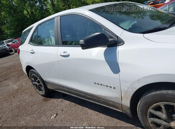 3GNAXHEGXPL170066 2023 CHEVROLET EQUINOX White Widok zestawu wskaźników