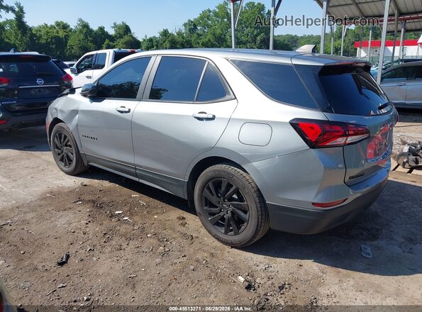 3GNAXHEGXRL333947 2024 CHEVROLET EQUINOX Silver Trasero izquierdo