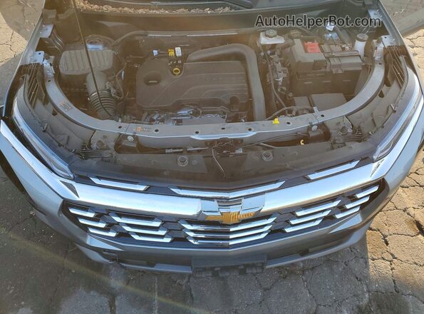 3GNAXHEGXSL171579 2025 CHEVROLET EQUINOX Gray Vista del compartimento del motor