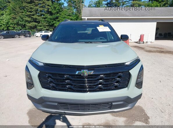 3GNAXHEGXSL179715 2025 CHEVROLET EQUINOX Green 