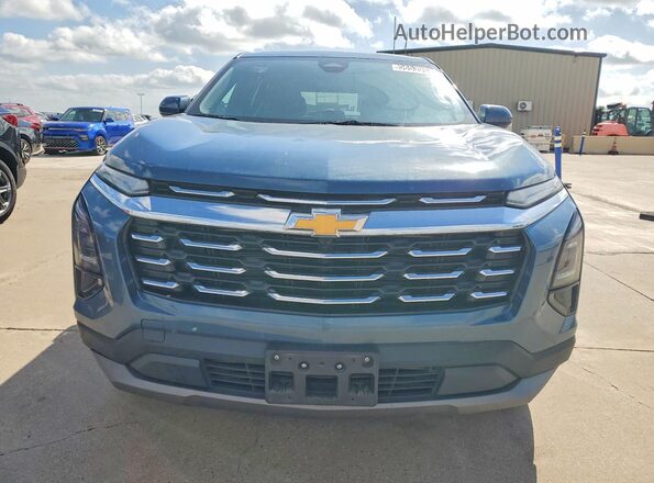 3GNAXHEGXSL314482 2025 CHEVROLET EQUINOX Синий Вид спереди