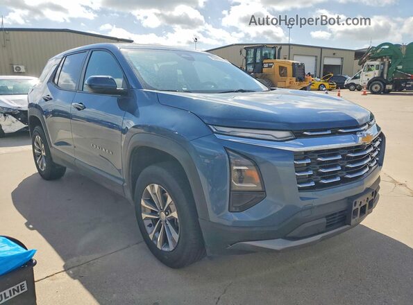 3GNAXHEGXSL314482 2025 CHEVROLET EQUINOX Синий Передняя правая четверть