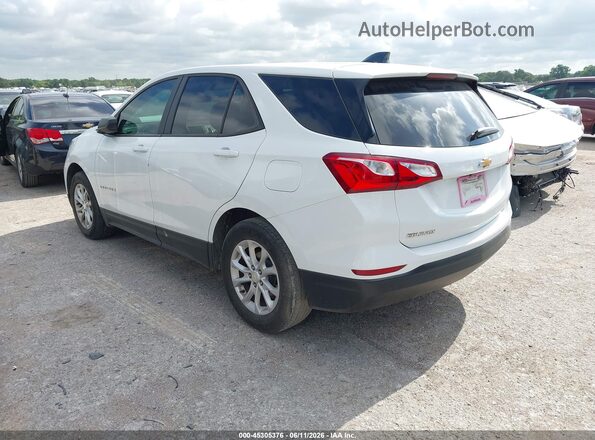 3GNAXHEV0LS585332 2020 CHEVROLET EQUINOX White Հետևի ձախ
