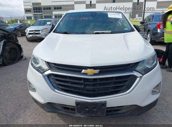 3GNAXHEV0LS585332 2020 CHEVROLET EQUINOX White Սարքավորումների վահանակի տեսք