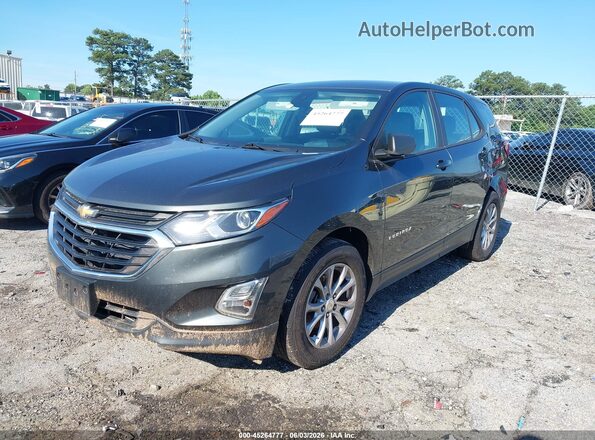 3GNAXHEV0LS593270 2020 CHEVROLET EQUINOX Gray Передня ліва чверть