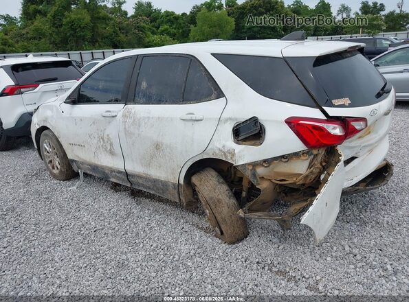 3GNAXHEV0MS135228 2021 CHEVROLET EQUINOX Белый Задняя левая четверть