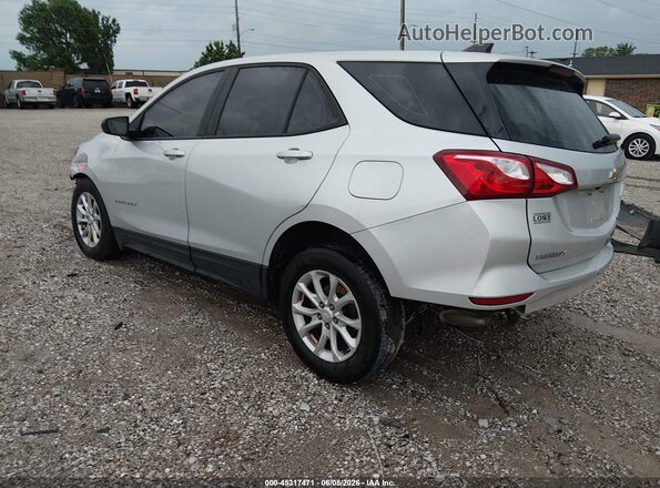3GNAXHEV1LS633081 2020 CHEVROLET EQUINOX Silver Trasero izquierdo
